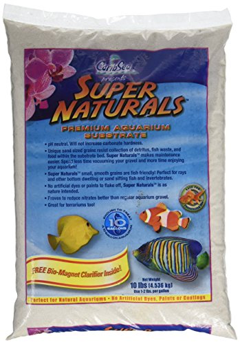 CaribSea Super Naturals Aquarium Sand Tan – 10 lb – Natural Freshwater...